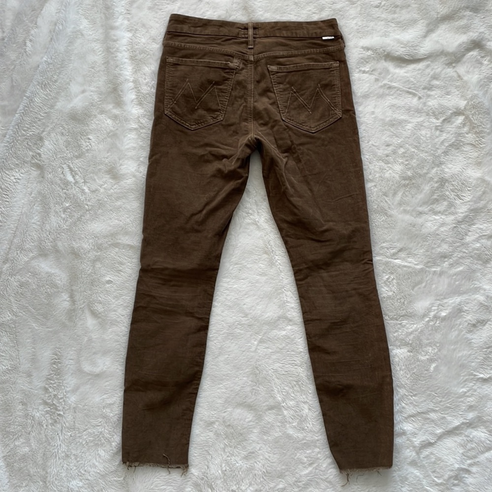 MOTHER Brown Skinny Jeans